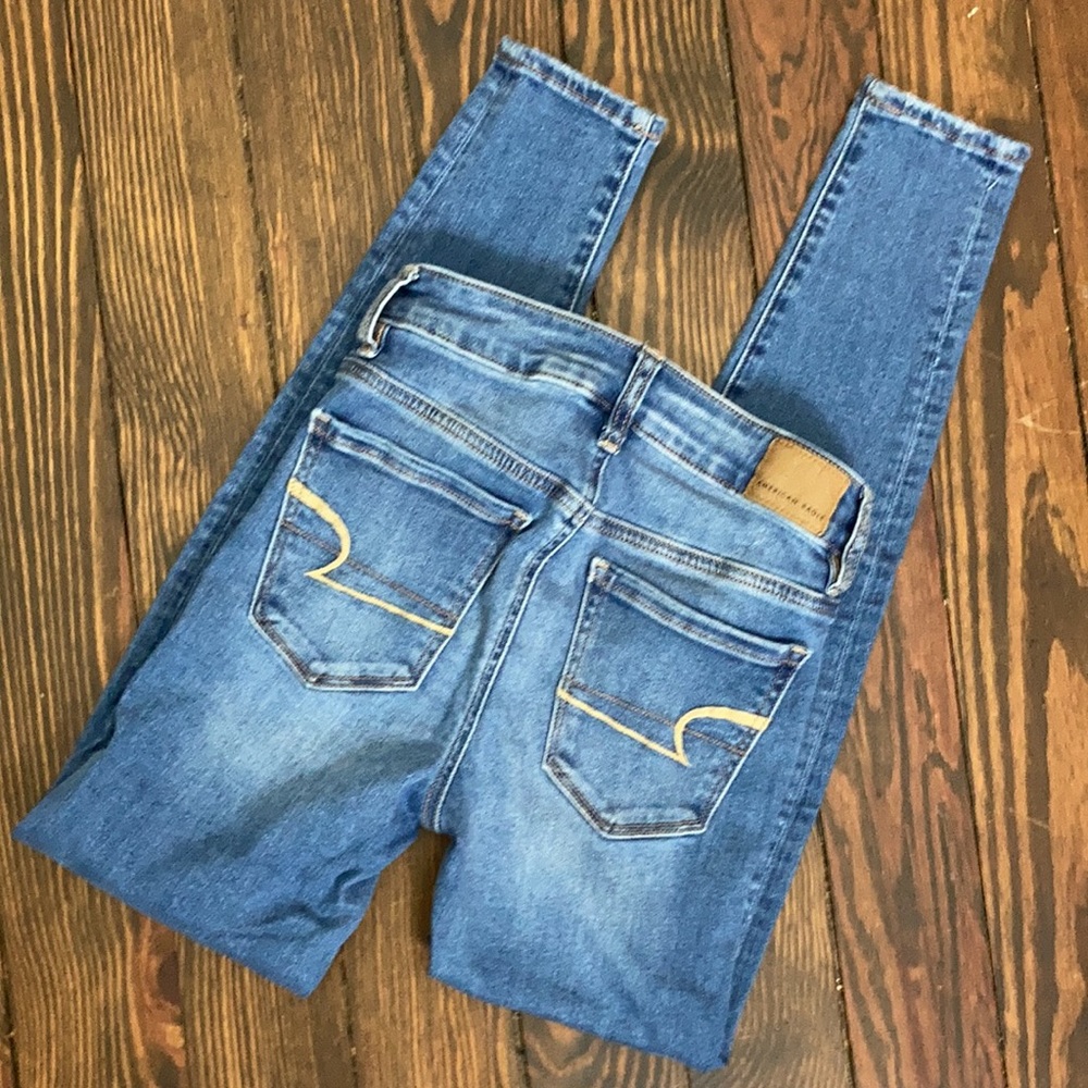 American Eagle Next Level Hi Rise Jegging 0S